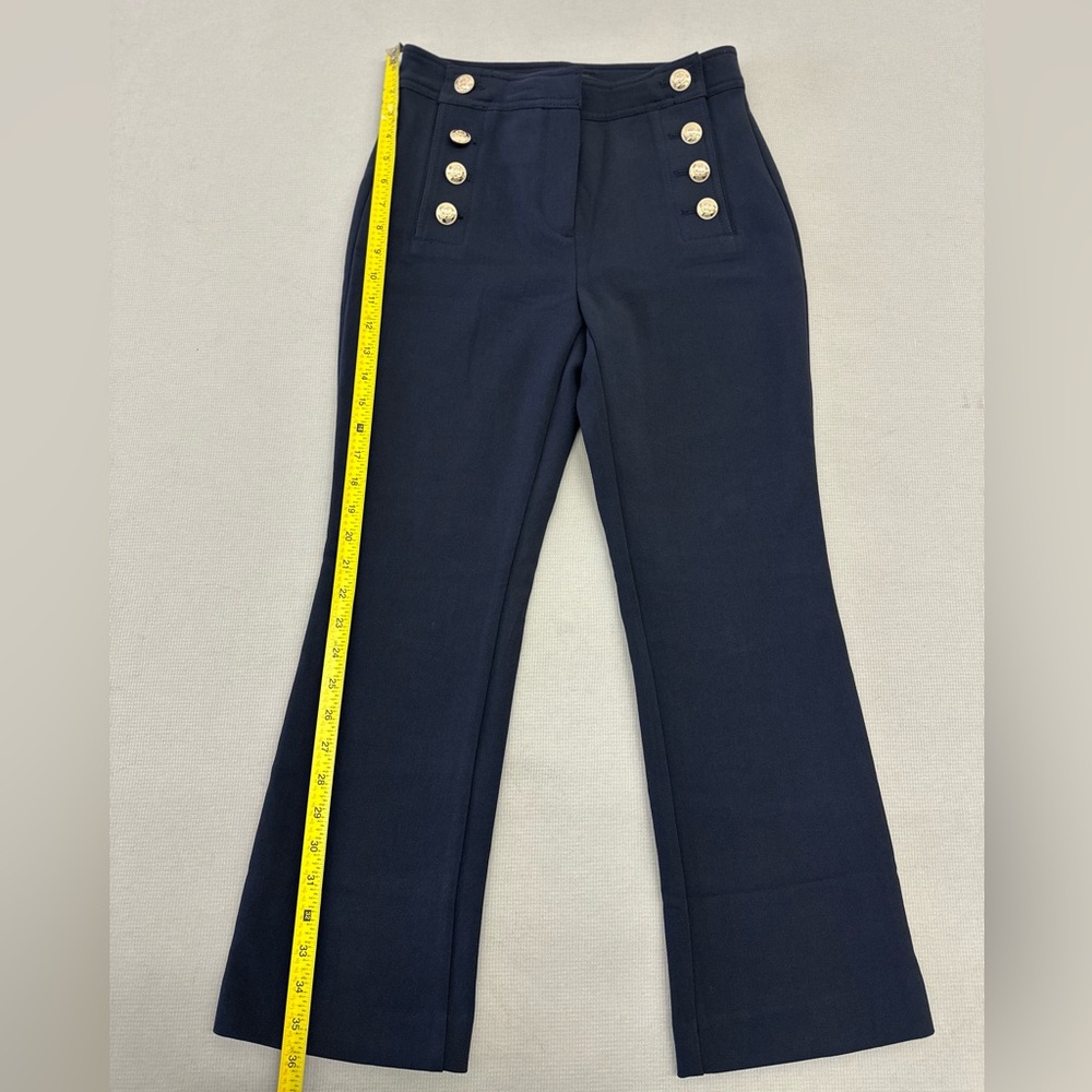 Ann Taylor Blue Boot Cut Flare Pants - Picture 4 of 8